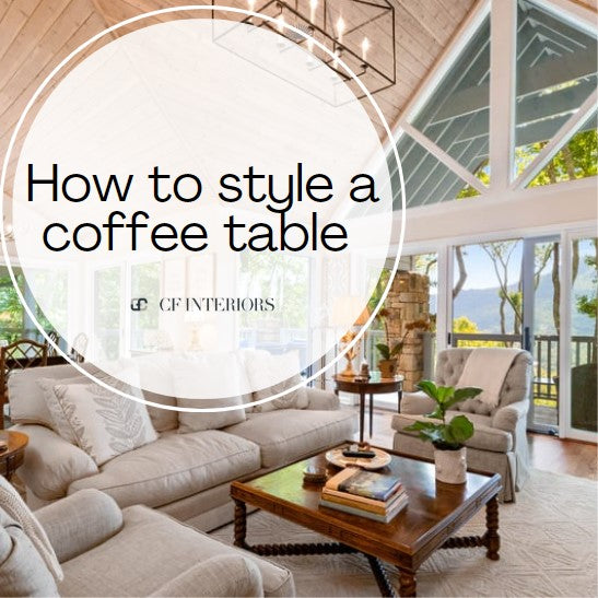 How to Style a Coffee Table