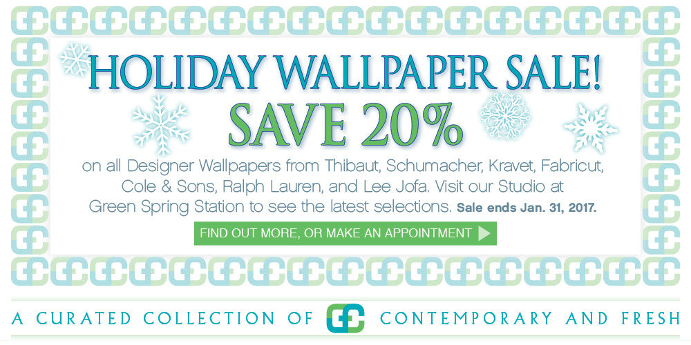 Holiday Wallpaper Sale - Save 20%!