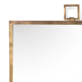 Chelsea House Square Mirror Brass