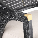 Edward Lounge Chair - Jet Black
