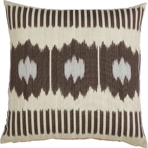 Natalie Outdoor Pillow, Pewter