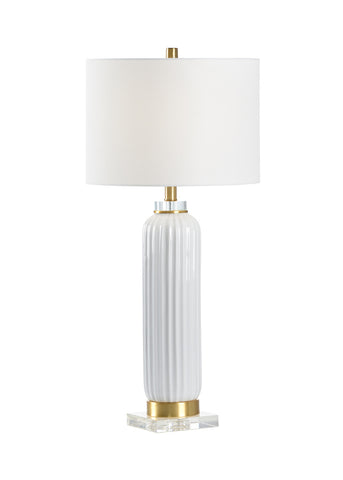Chelsea House Town House White table lamp