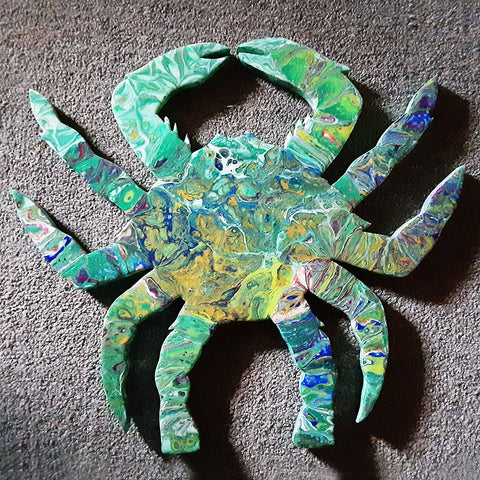 Crab Resin Plaque II